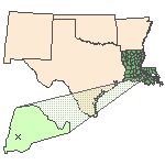 Map of the site location displaying the EPA Region, state, county and latitude/longitude of the site