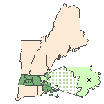 Map of the site location displaying the EPA Region, state, county and latitude/longitude of the site