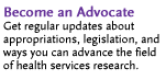 Become an Advocate