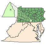 Map of the site location displaying the EPA Region, state, county and latitude/longitude of the site