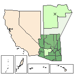 Map of the site location displaying the EPA Region, state, county and latitude/longitude of the site