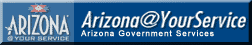 Arizona @ Your Service, Arizona Government Services, image links to http://www.az.gov