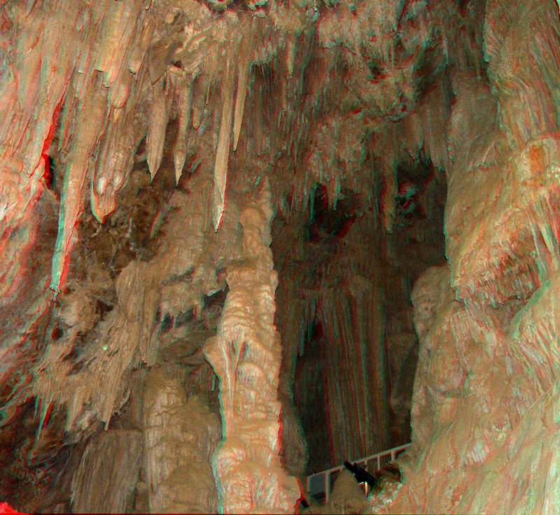 Speleothems in Mitchell Caverns