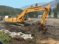 Excavation of asbestos contaminated soil in Libby