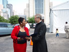 Congresswoman Sheila Jackson Lee Celebrates Mass Service at the Co- Cathedral of the Sacred Heart