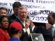 Rep. Hoyer speaks on the steps of Brown