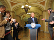 Reid Re-Elected As Majority Leader