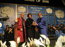 Speaker Pelosi delivered the commencement speech at Miami Dade College’s North Campus
