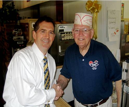 Senator DeMint at Gene's Fine Foods