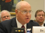 Dr. Beering testifies before the Subcommittee