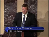 Tester Praises Montana Firefighters