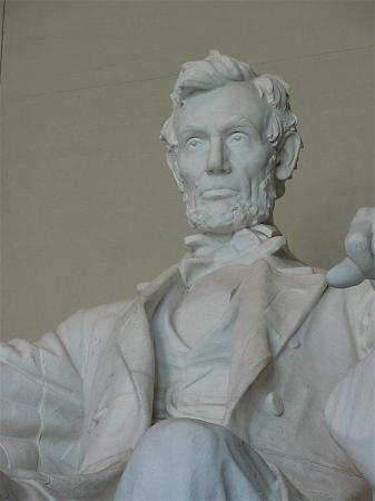 Close-up of Abraham Lincoln