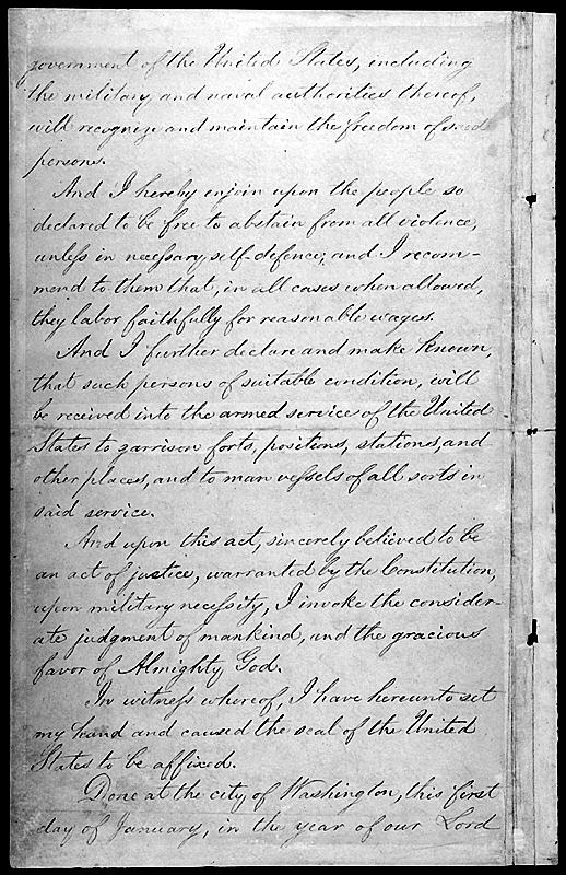 The Emancipation Proclamation (Page 4)
