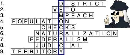 Ben's Mystery Word Puzzle Answers