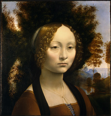 Ginevra de' Benci  by Leonardo da Vinci