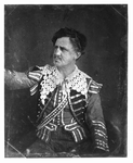 Junius Booth, half-length portrait