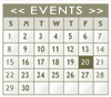 Calendar of Events and Exhibitions at the Interior Library