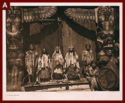 Bridal group (The North American Indian; v.10). 1915