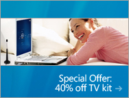 Special Offer: 40% off TV kit