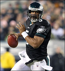 After becoming a punchline and getting benched in the past weeks, Donovan McNabb gets his redemption on the football field.