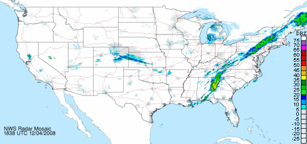 Doppler Radar National Mosaic