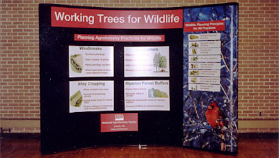 Working Trees For Wildlife display