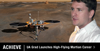 UA Grad Launches High-Flying Martian Career