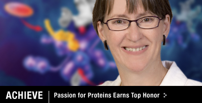 Passion for Proteins Earns Top Honor