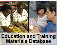 Education and Training Materials Database