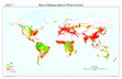 Global Risk of Human Induced Water Erosion map