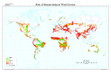 Global Risk of Human Induced Wind Erosion map