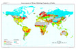 Global Soil Water Holding Capacity map