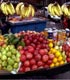 Market display of fruit