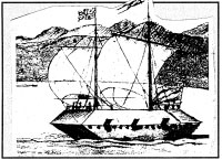 image of radeau boat from 1758