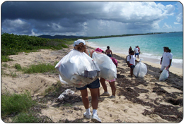 “By working with state, regional and international organizations, we can better manage and protect ocean areas, coral reefs, barrier islands, bays, deltas and wetlands.  We can reduce the spread of aquatic diseases. And by doing that, we can help protect communities, economies and wildlife that depend on these resources.”