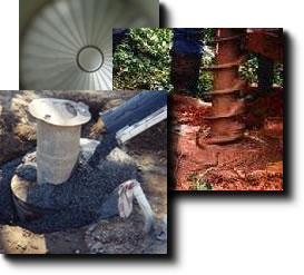 Water well construction images
