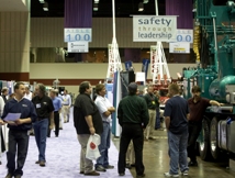 2007 NGWA Ground Water Expo exhibit hall.