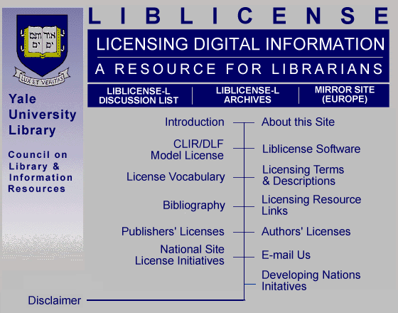 Licensing Digital
Information
