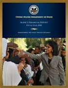 Date: 11/25/2008 Description: Cover of FY 2008 U.S. Dept of State Agency Financial Report.