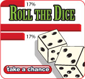 Our dice game allows you to see how increasing or decreasing the number of dice rolls effects an outcome.
