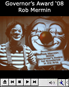 Watch video clip of Rob Mermin receiving the Governor's Award for Excellence in the Arts