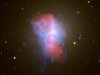 M84, a massive elliptical galaxy in the Virgo Cluster