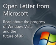 Read about the progress of Windows Vista