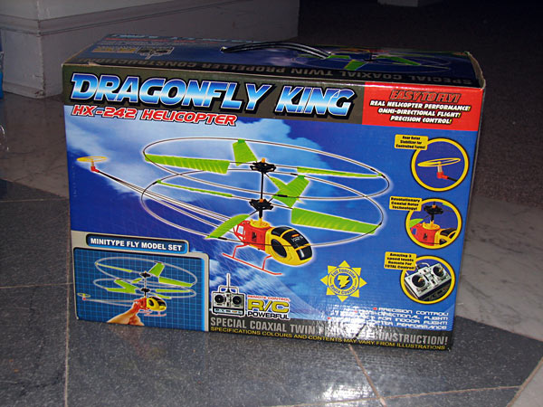 Picture of Recalled Helicopter Toy Packaging