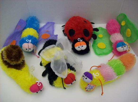 Picture of Recalled Cuddly Cousins Plush Insect Toys