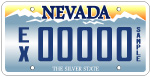 Exempt License Plate - Click for larger image