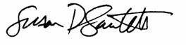 Susan D. Sawtelle's signature