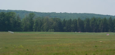 View of the Flight 93 Crash Site
