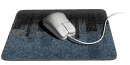 a computer mouse and pad