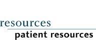 resources - Patient Resources